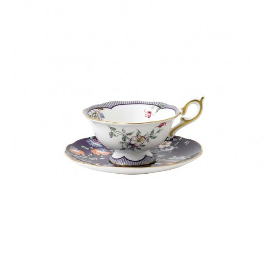 Wedgwood - Wonderlust tekopp & asjett midnight crane