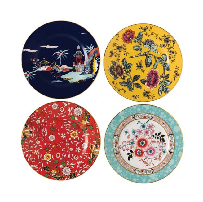 Wonderlust tallerken 4-stk., Ø 20 cm Wedgwood