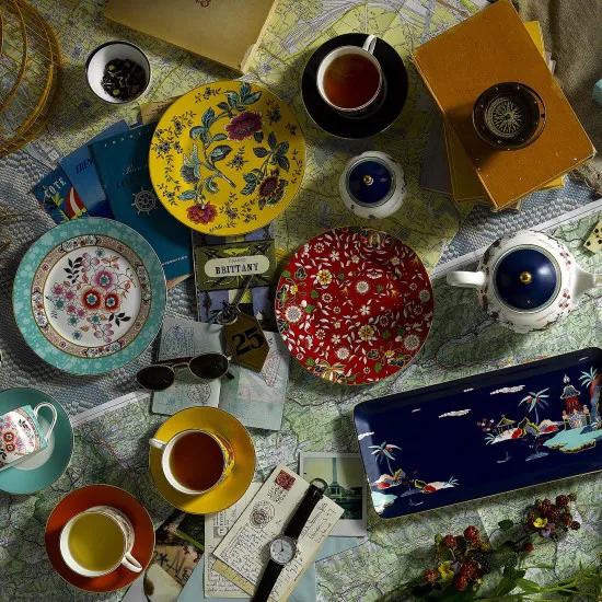 Wonderlust tallerken 4-stk., Ø 20 cm Wedgwood