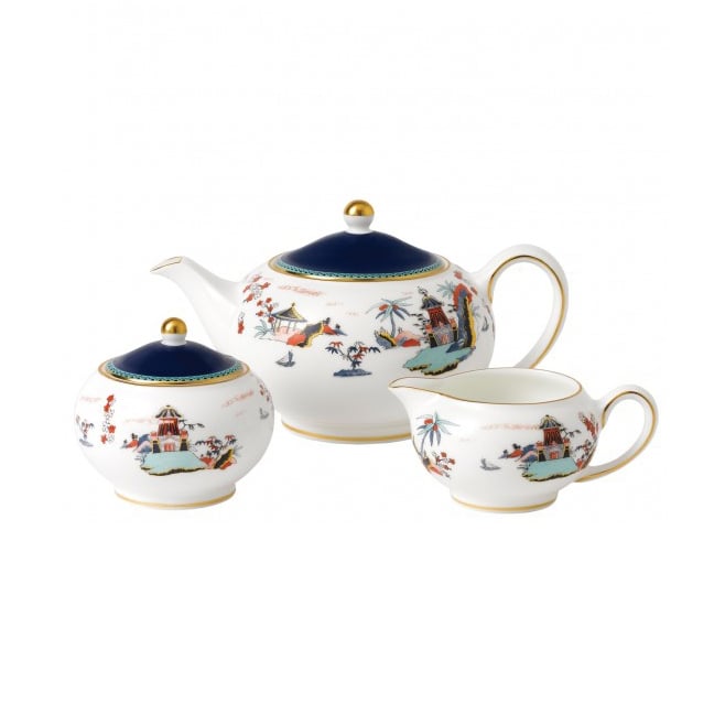 Wedgwood - Wonderlust tesett 3 deler blue pagoda