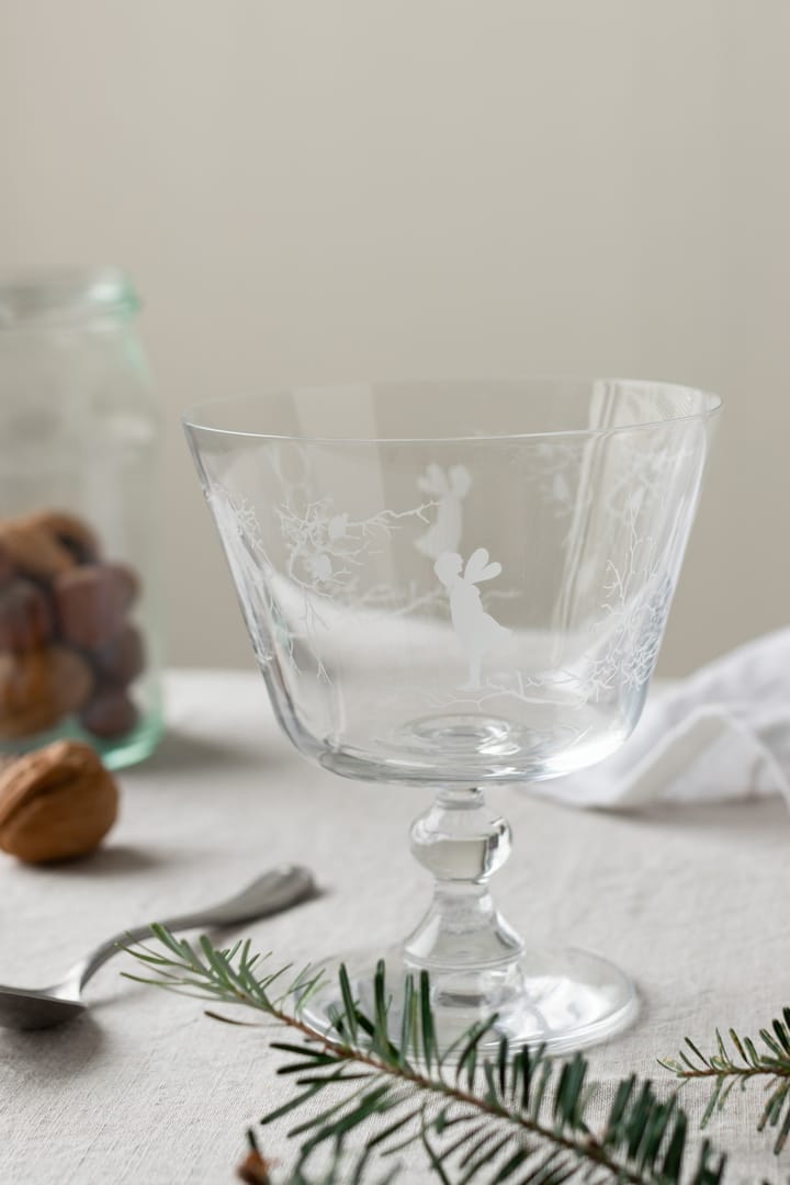 Alv dessertskål glass, Klar Wik & Walsøe
