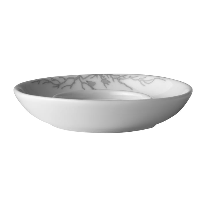 Alv lysestake Ø 14 cm, Hvit-grå Wik & Walsøe