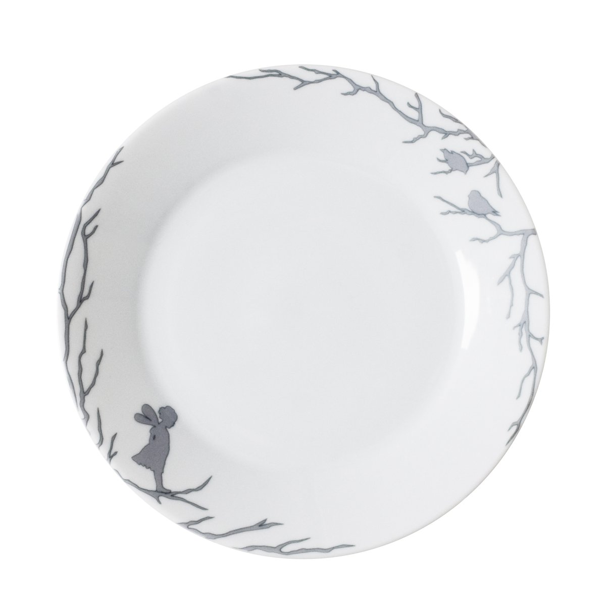 Wik & Walse Alv tallerken 21 cm | Skandinavisk Design | Asjetter | Hvit