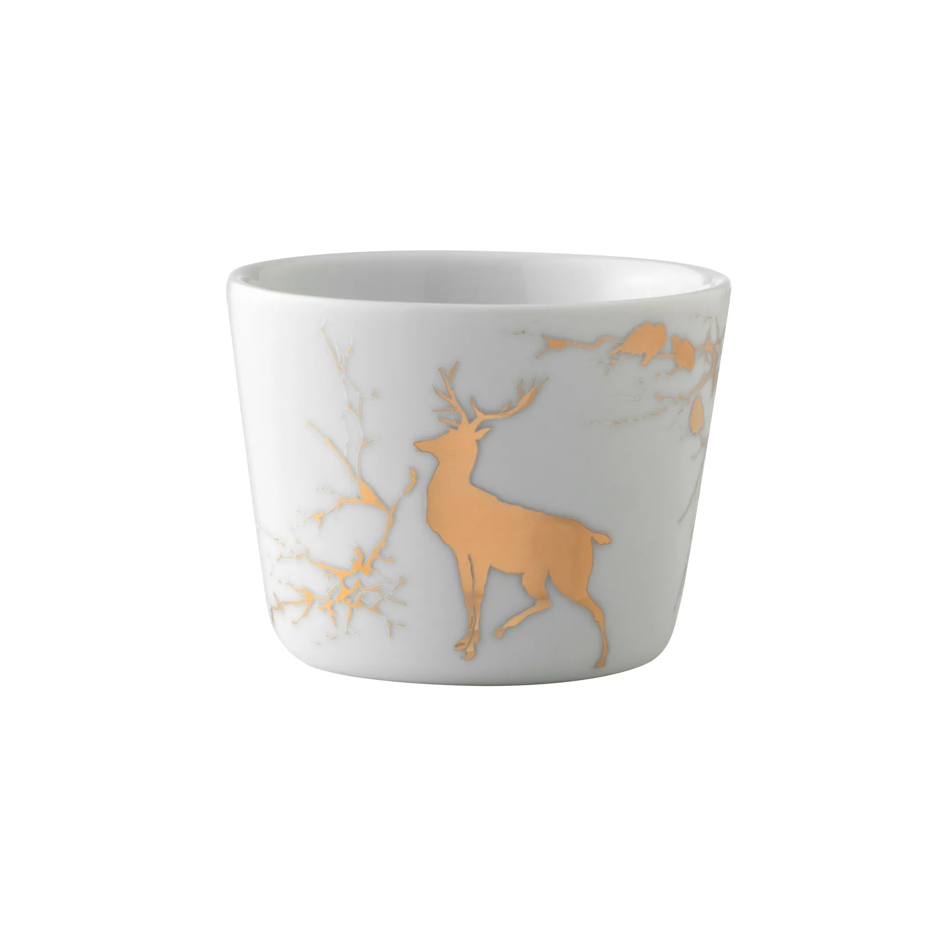 Alveskog skål 9 cm, Hvit-gull Wik & Walsøe