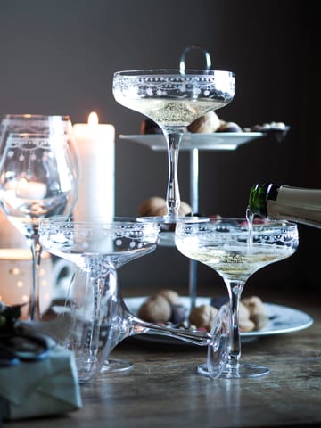 Julemorgen champagneglass - 20 cl - Wik & Walsøe