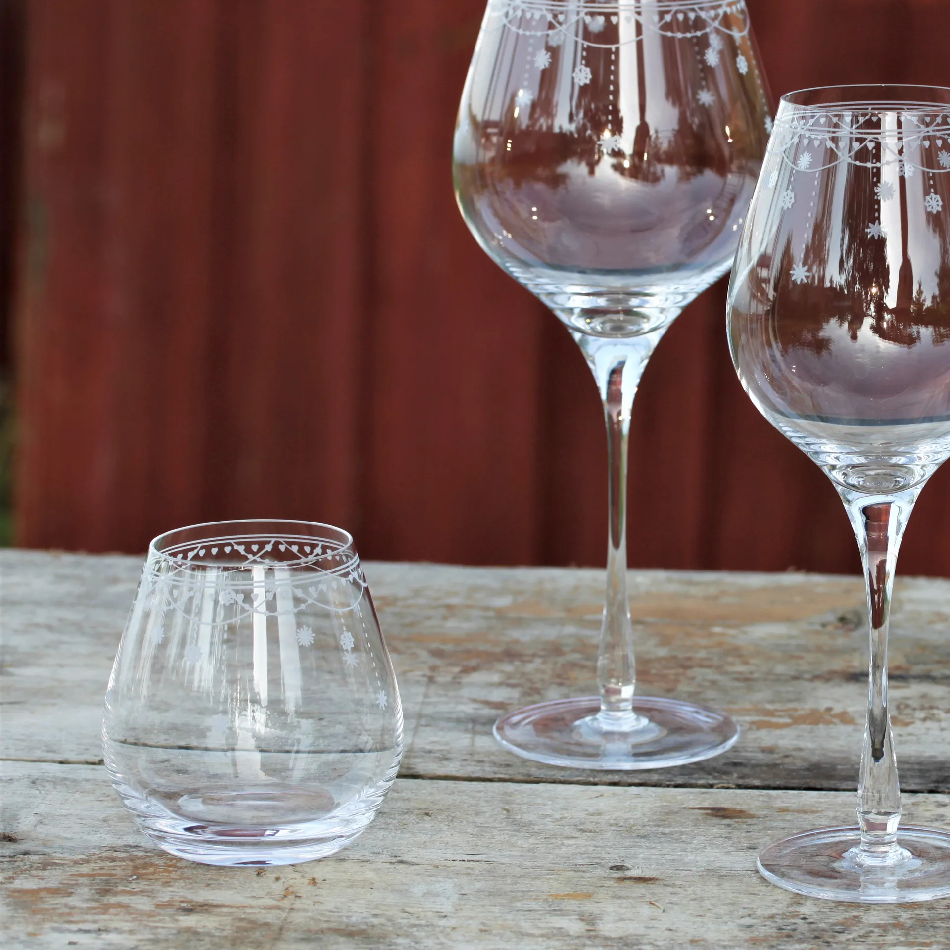 Julemorgen drikkeglass, 35 cl Wik & Walsøe