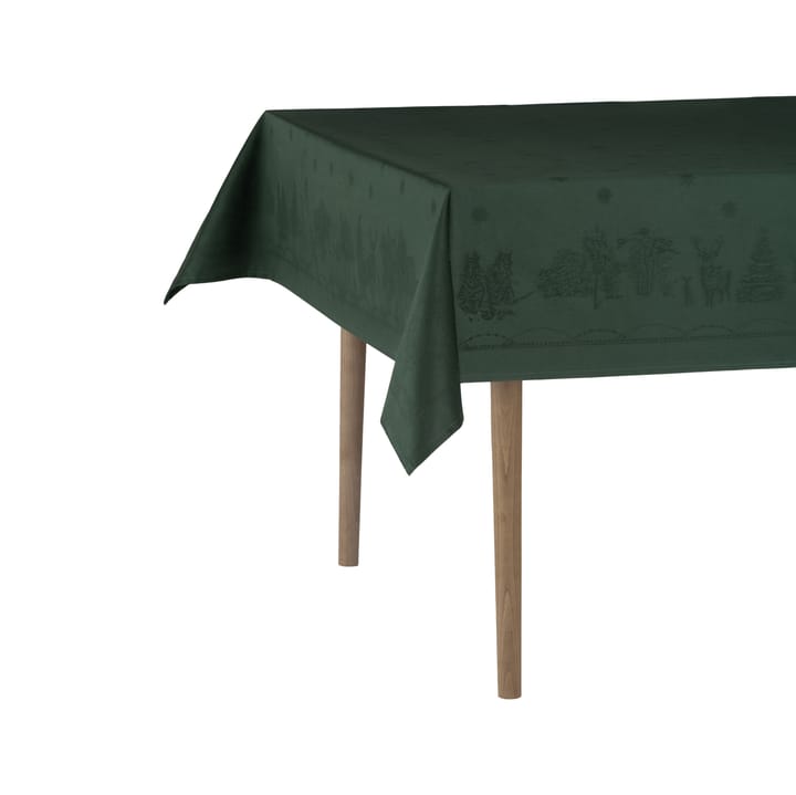 Julemorgen duk, Grønn, 140x240 cm Wik & Walsøe