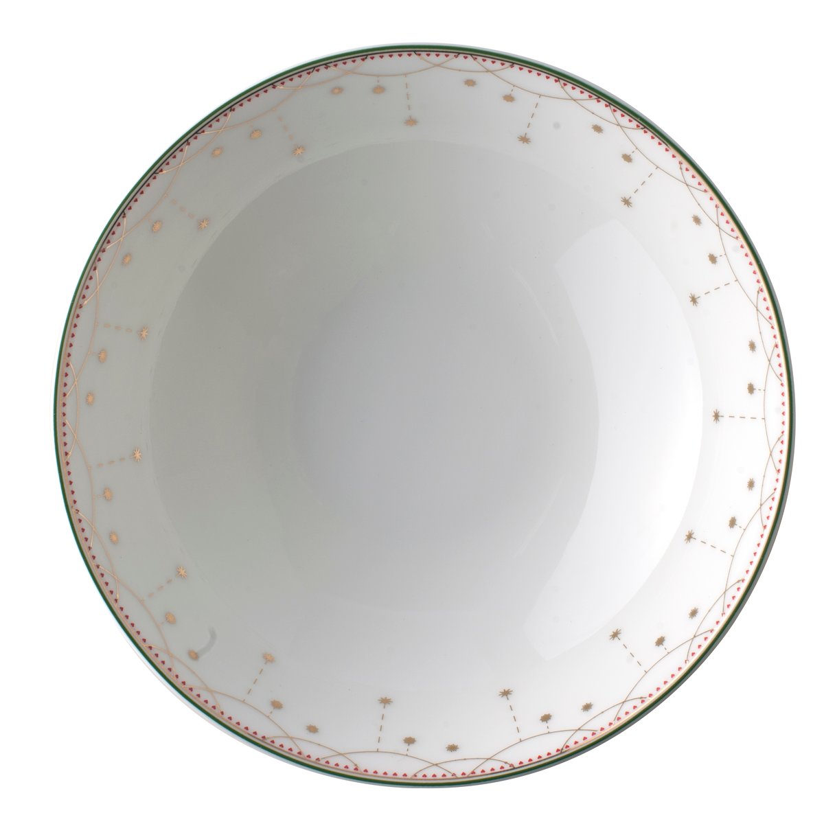 Wik & Walsøe - Julemorgen Girlander dyp tallerken 16 cm