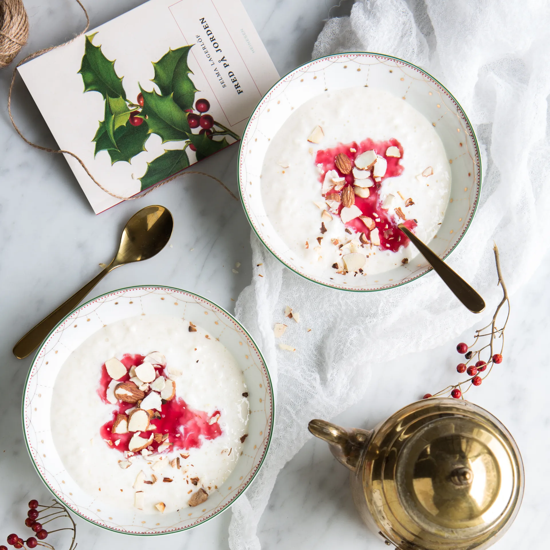 Julemorgen dyp tallerken, 16 cm Wik & Walsøe