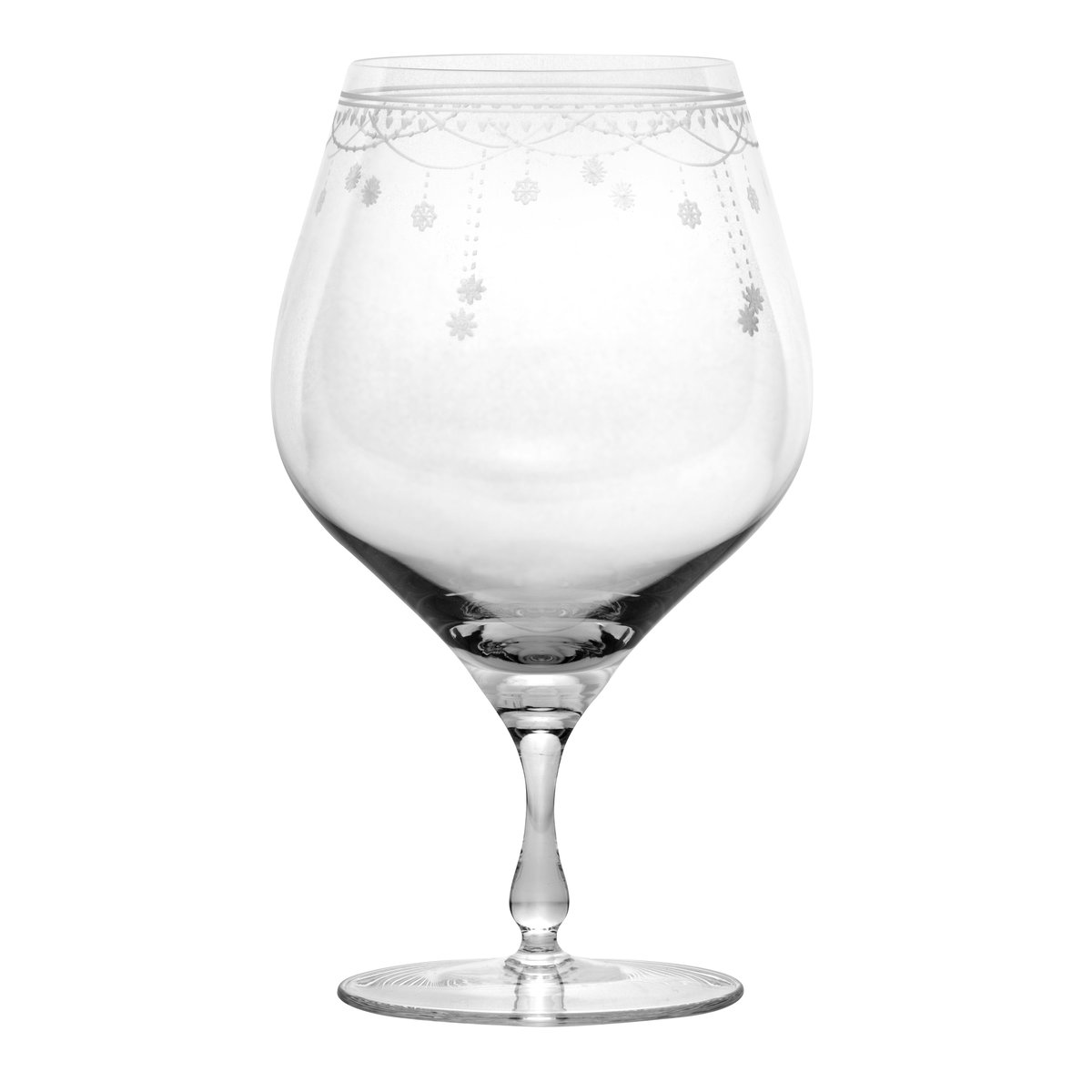 Wik & Walse Julemorgen lglass 50 cl | Skandinavisk Design | Ølglass | Gjennomsiktig