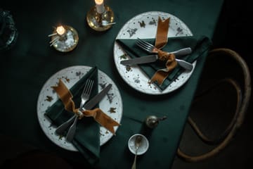 Julemorgen stoffserviett 45x45 cm 2-pack - Grønn - Wik & Walsøe