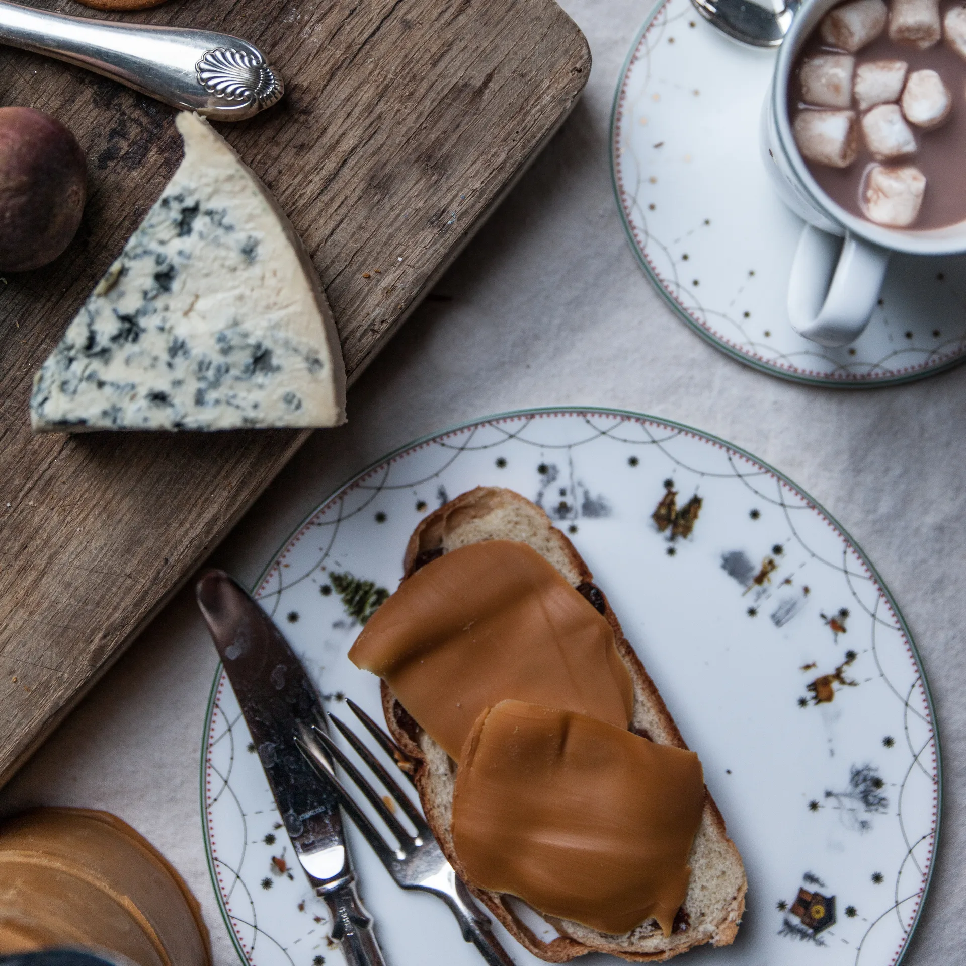 Julemorgen tallerken Ø20 cm 6-pakning Wik & Walsøe