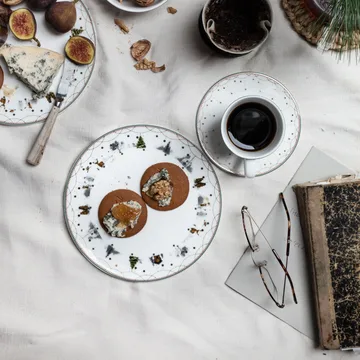 Julemorgen tallerken Ø20 cm 6-pakning - undefined - Wik & Walsøe