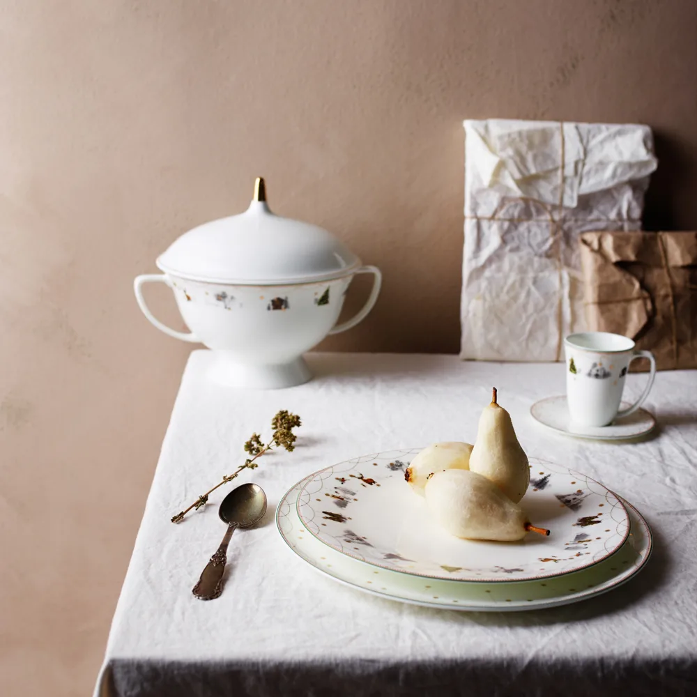 Julemorgen tallerken Ø28 cm 6-pakning Wik & Walsøe