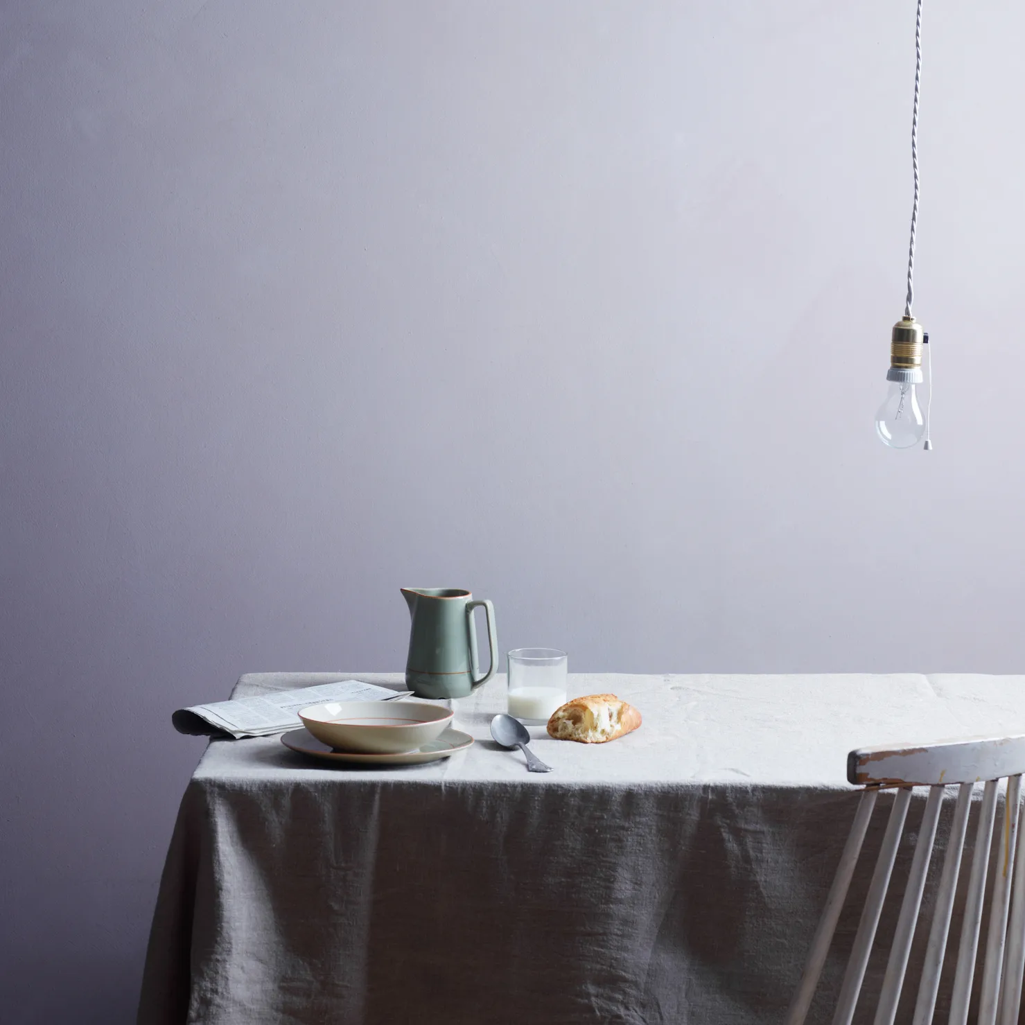 Rustikkk dyp tallerken grønn, 24 cm Wik & Walsøe