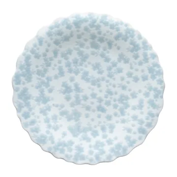 Slåpeblom tallerken Ø 21 cm - Blå - Wik & Walsøe