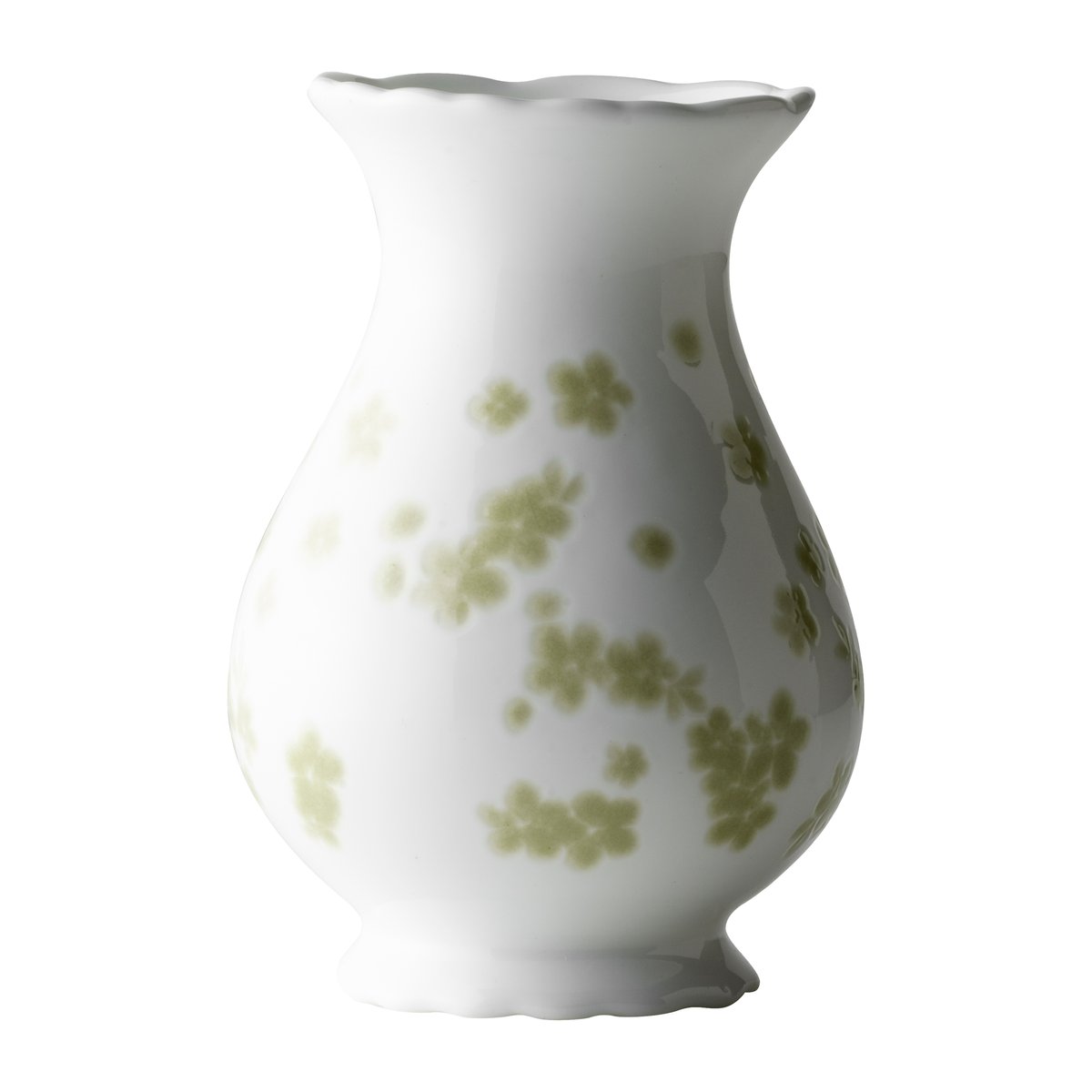 Bilde av Wik & Walsøe Slåpeblom vase 12 cm Grønn