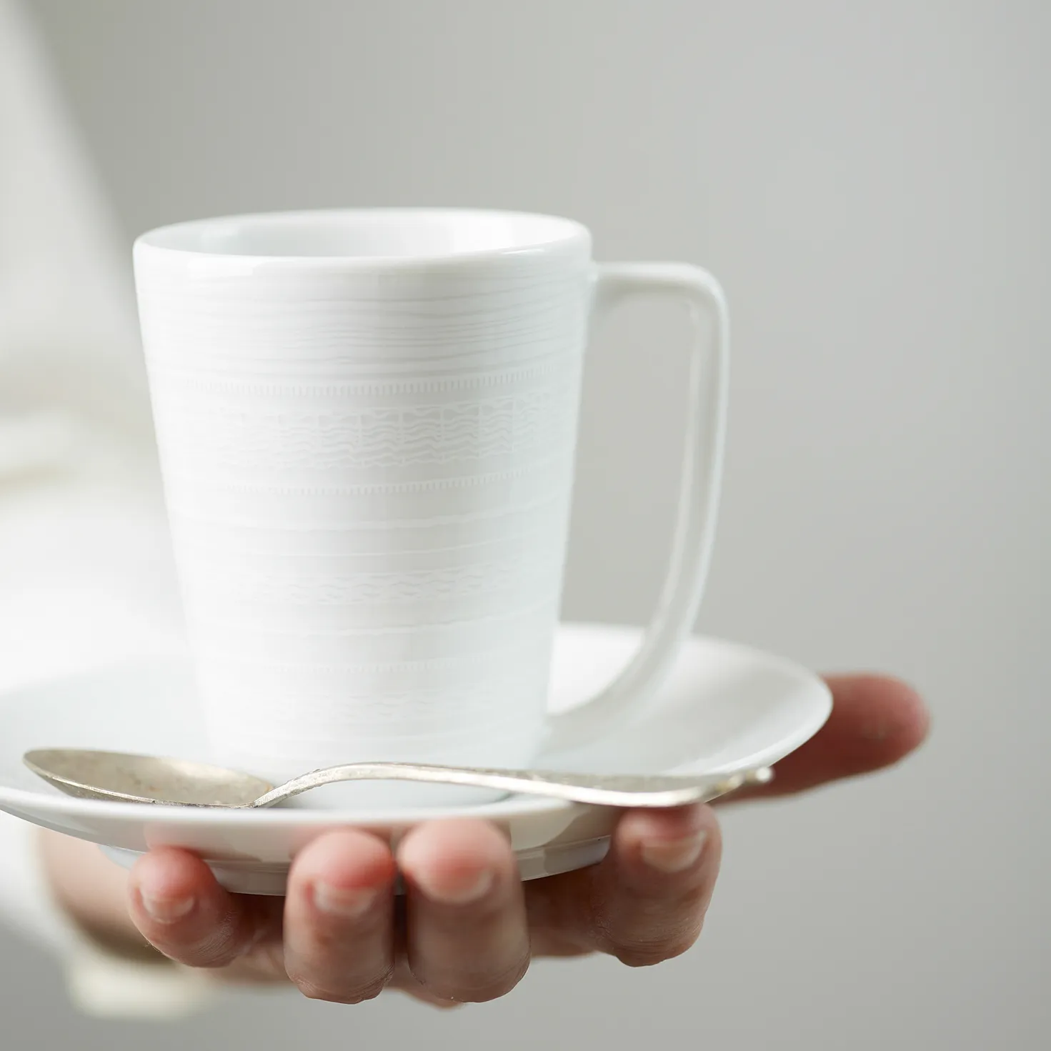 Whitewood kopp med asjett, 20 cl Wik & Walsøe