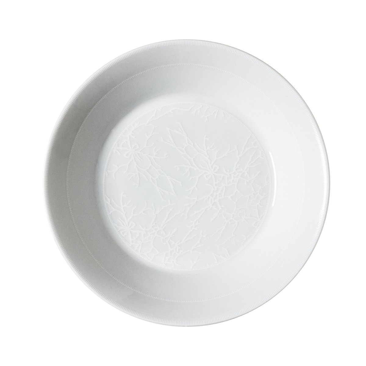 Wik & Walse Whitewood tallerken 21 cm | Skandinavisk Design | Asjetter | Hvit