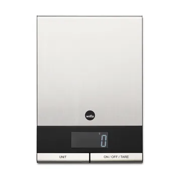 KW-4 Gram kjøkkenvekt - Sølv - Wilfa