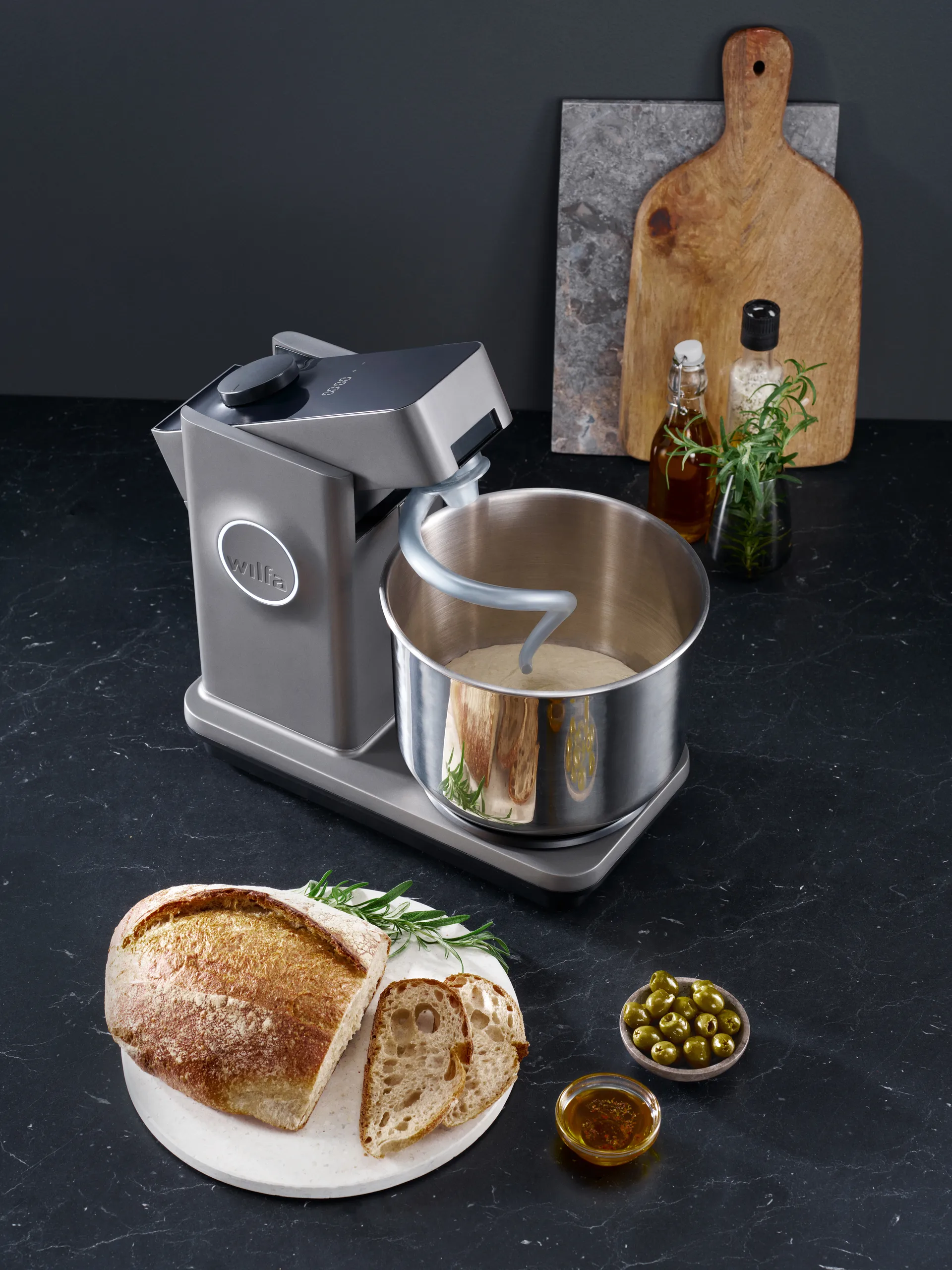 Probaker timer KM2GY-T70 kjøkkenmaskin 7 deler, Titan Wilfa