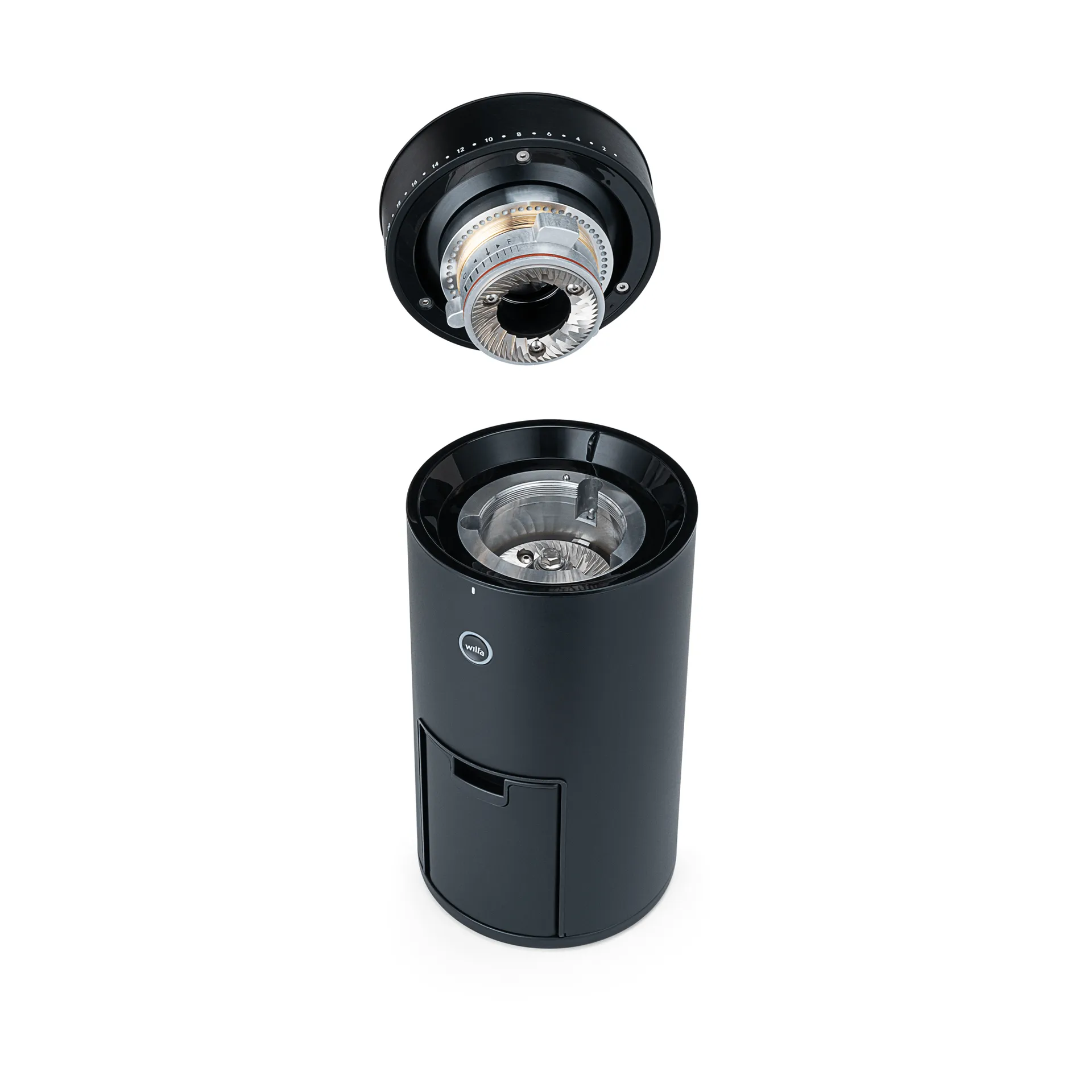 Wilfa CG4B-S150 Uniform Evo kaffekvern, Svart Wilfa
