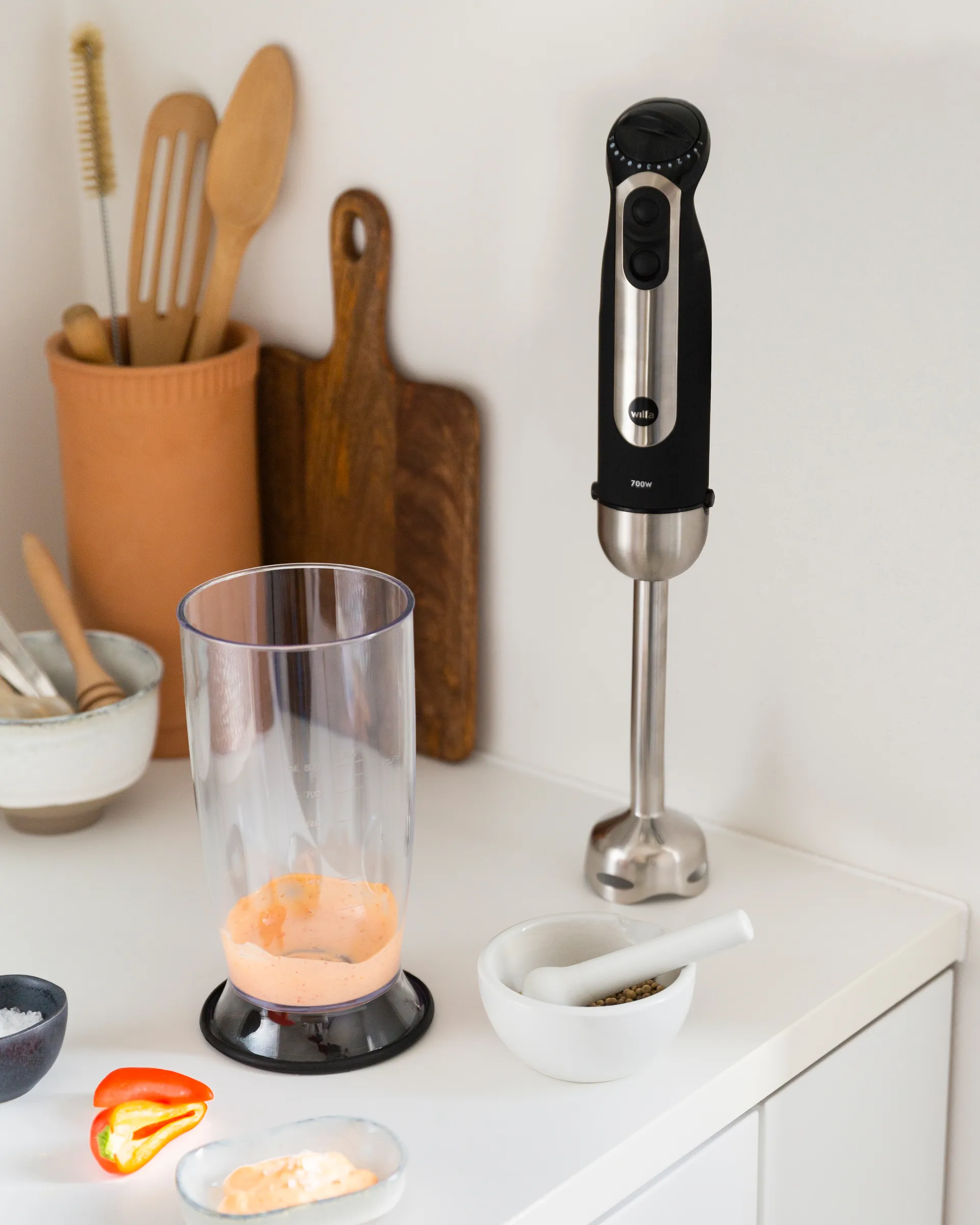 Wilfa Stavmikser-sett, Rustfritt stål Wilfa