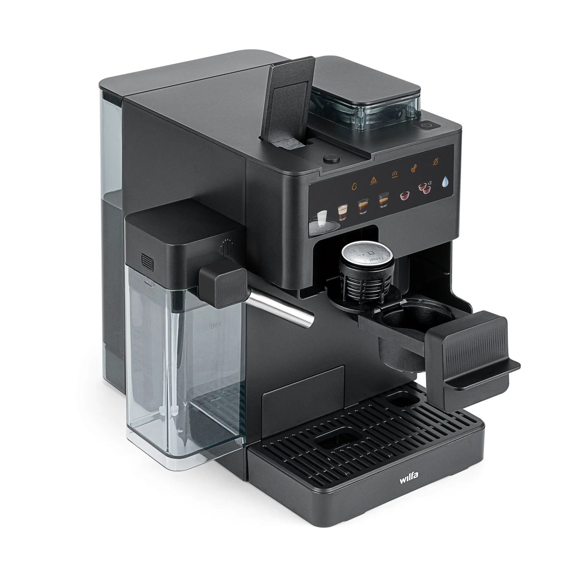 Wilfa Volo multi grind kapselmaskin, Svart, 1,7 l Wilfa