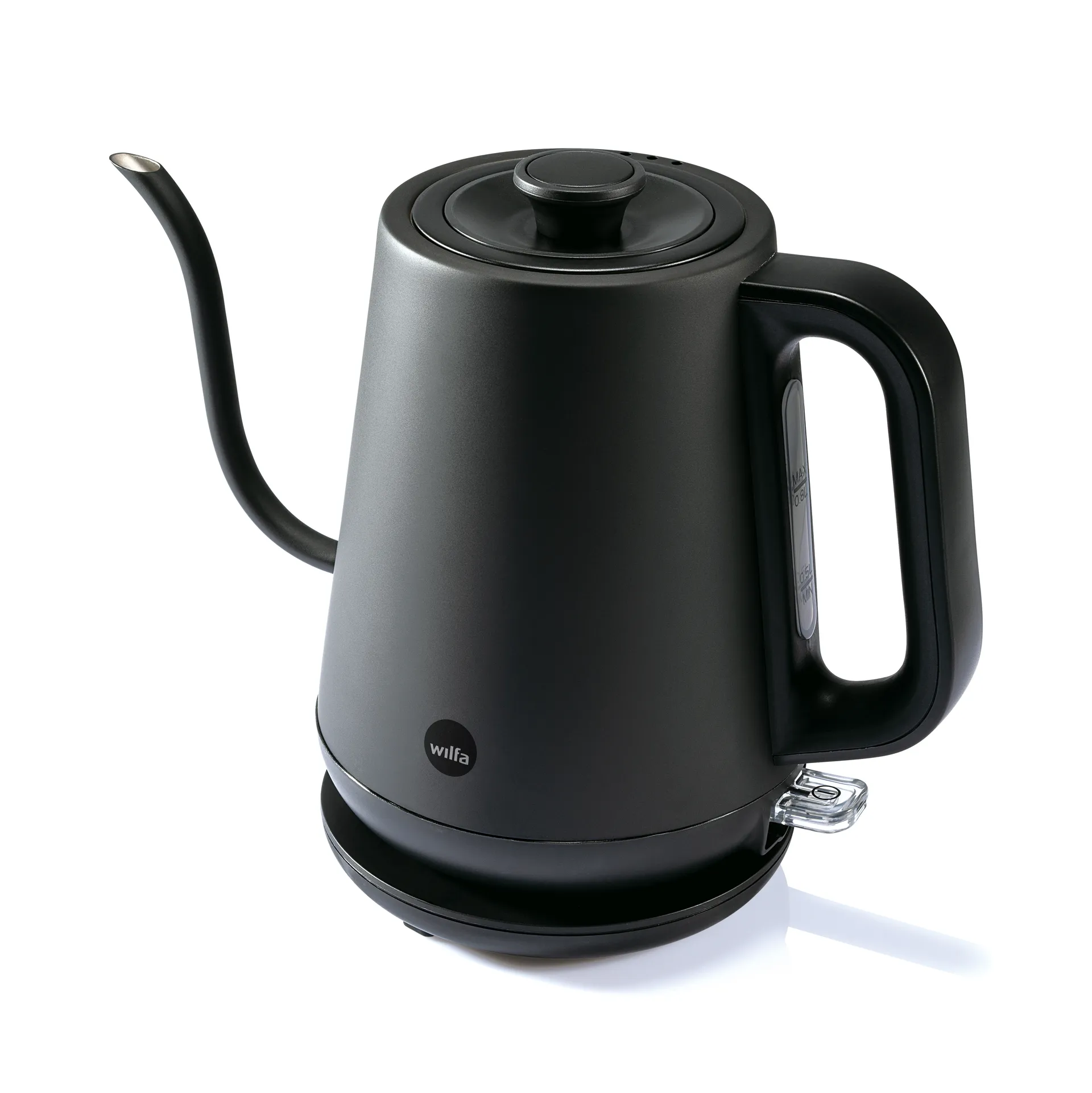 WSPOK-1000B pour over vannkoker, Mattsvart Wilfa