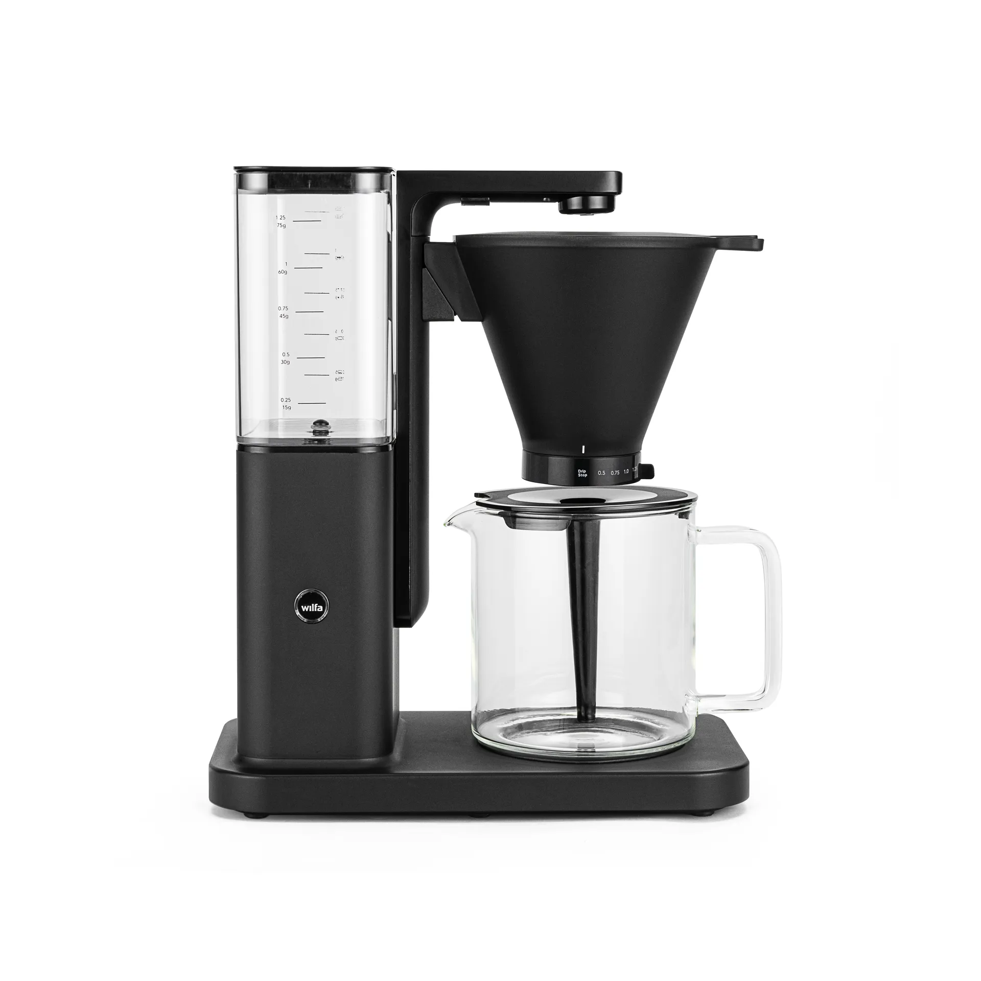 Zense CM10AB-M125 alux kaffetrakter, Svart Wilfa