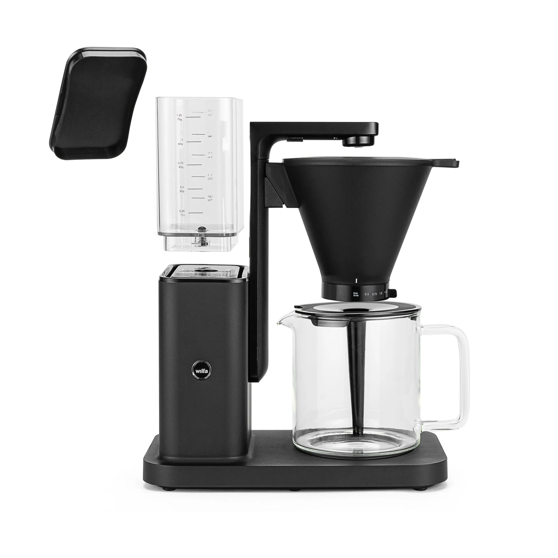 Zense CM10B-M125 kaffetrakter, Svart Wilfa