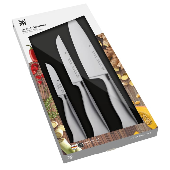 Grand Gourmet knivsett 3 deler - Rustfritt stål - WMF