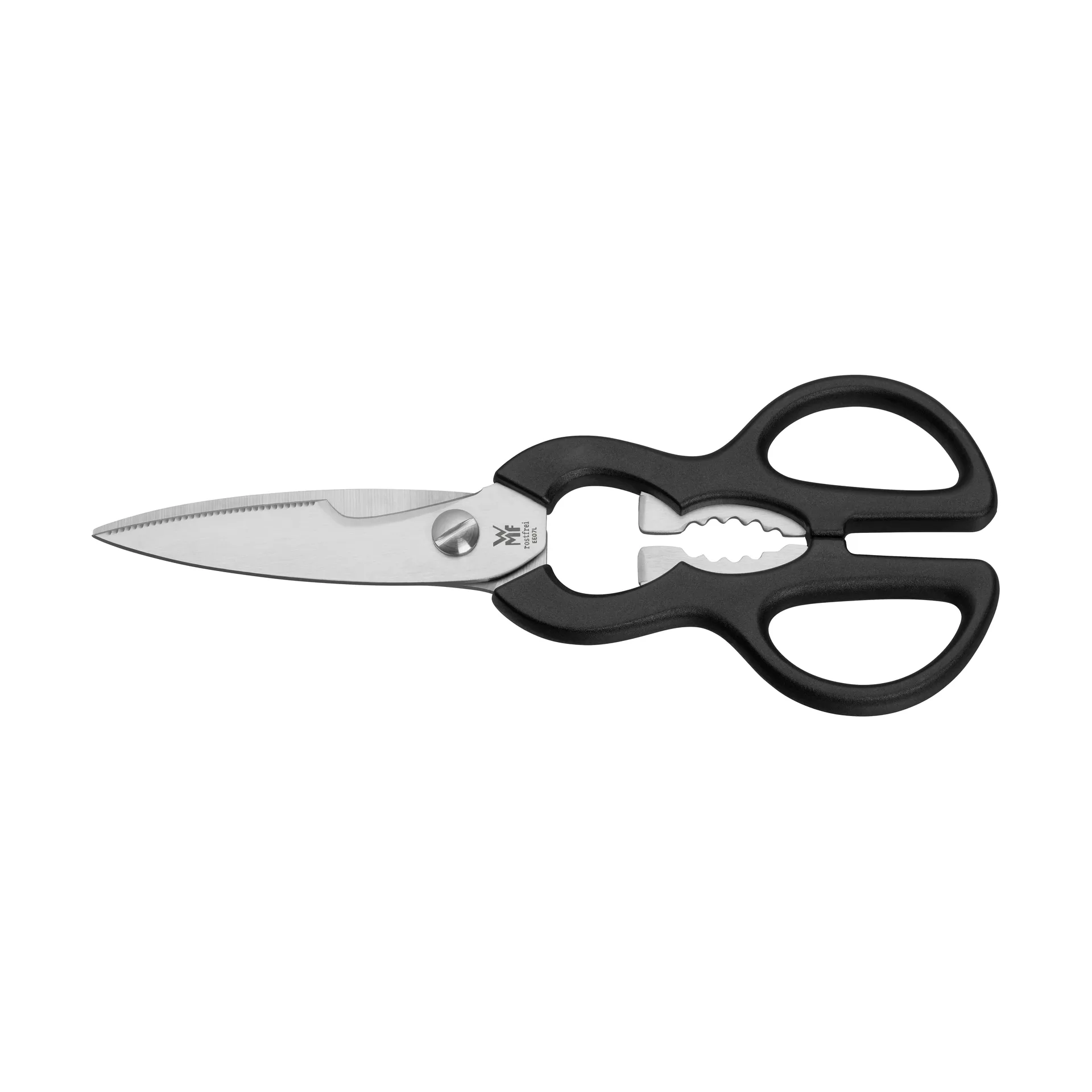 Kineo knivblokk med 4 kniver og saks, Rustfritt stål WMF