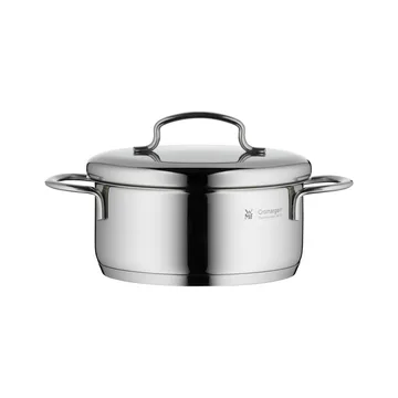 Mini lav gryte med lokk 14 cm - Rustfritt stål - WMF