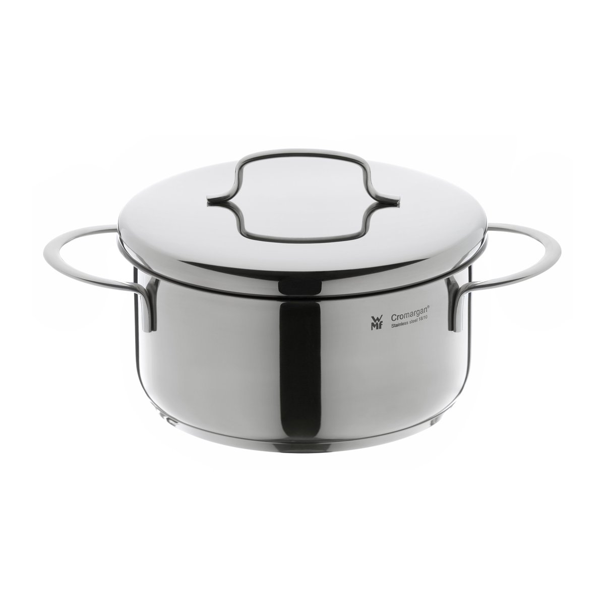 WMF Mini lav gryte med lokk 16 cm Rustfritt stål | Skandinavisk Design | Gryter | Sølv