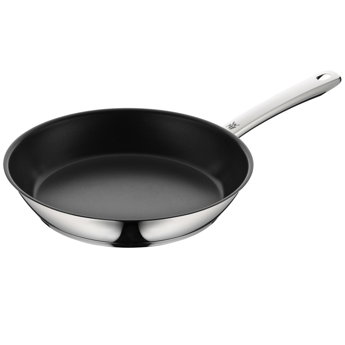 WMF Nordic Profi stekepanne 28 cm Rustfritt stål | Skandinavisk Design | Stekepanner | Svart