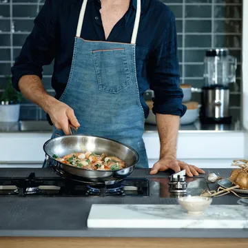 Profi stekepanne 28 cm - Rustfritt stål - WMF