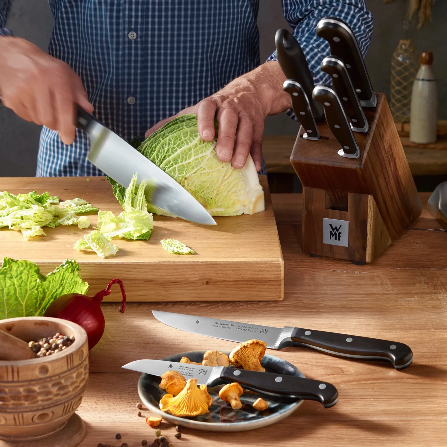 Spitzenklasse Plus knivsett 3 deler, Rustfritt stål WMF