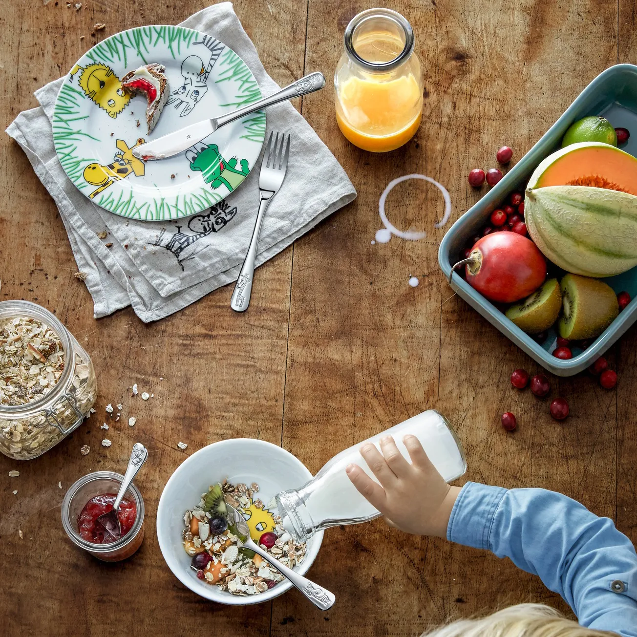 WMF barneservise 6 deler, Safari WMF