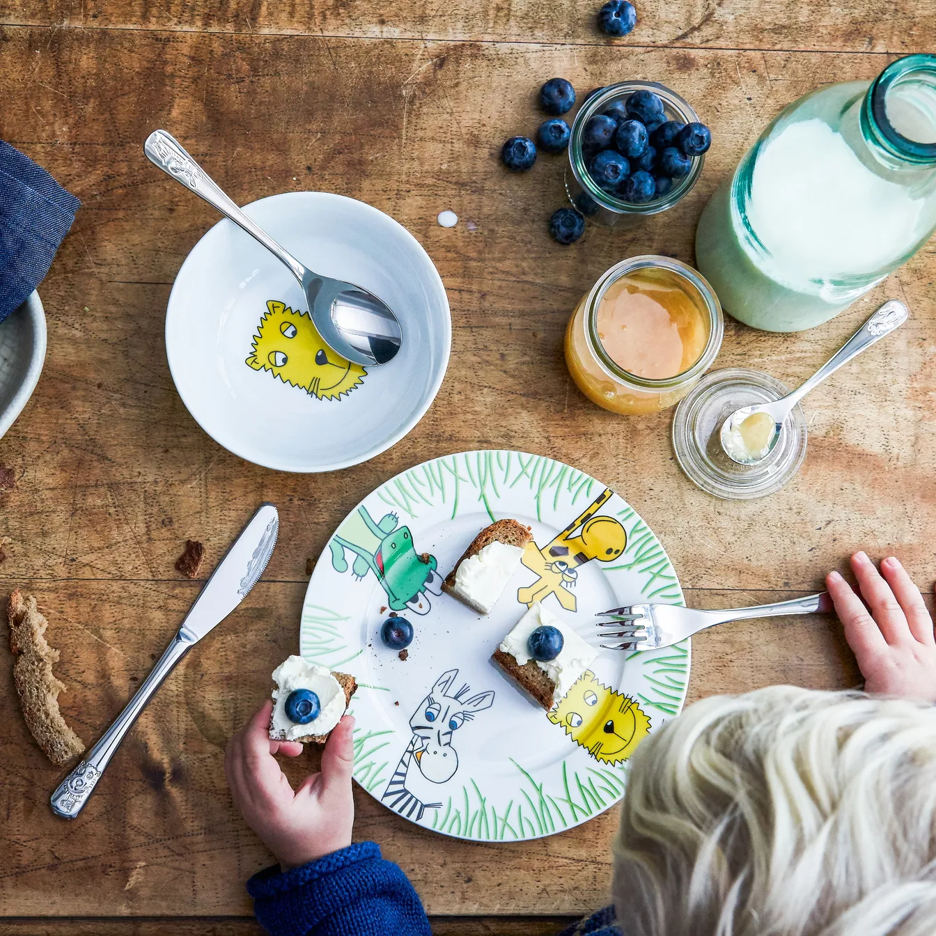 WMF barneservise 6 deler, Safari WMF