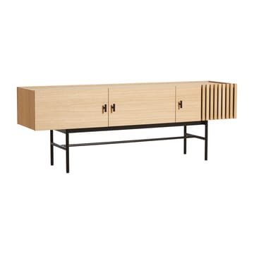 Array sidebord lav, 150 cm - Hvitpigmentert eik - Woud