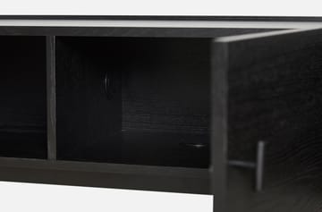 Array sidebord lav, 150 cm - Svartmalt eik - Woud