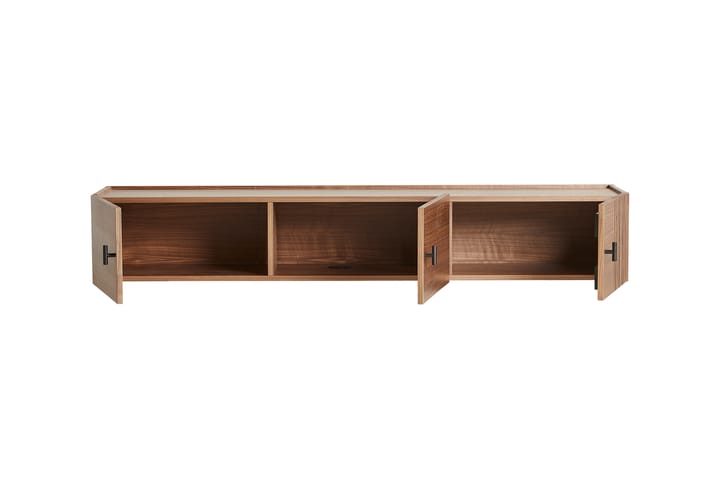 Array sidebord veggmontert, 150 cm, Valnøtt Woud