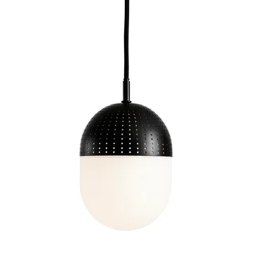 Dot taklampe medium - sort - Woud