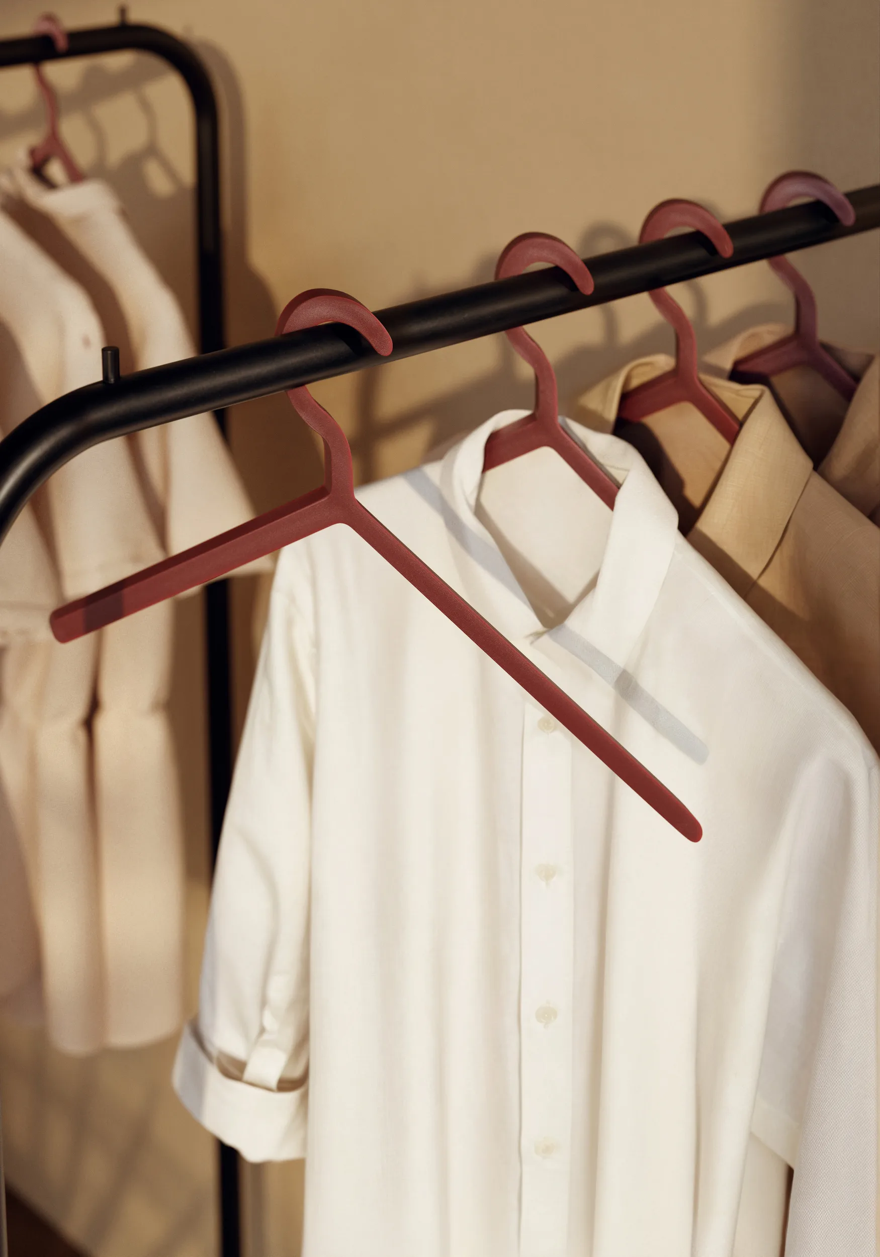 Illusion galge, 3-pk, Dyp rød Woud