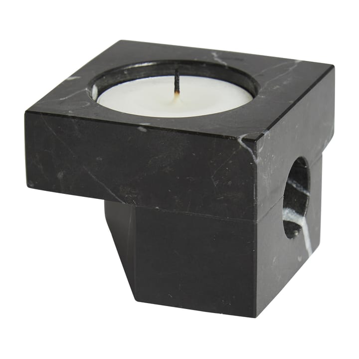 Jeu de dés 2 lysholder marmor, Sort Woud