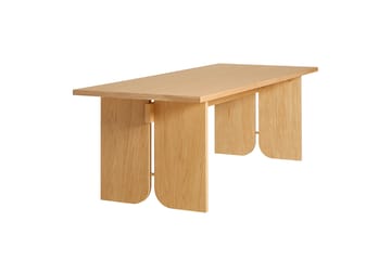 Kimono spisebord 240x90 cm - Hvitpigmentert lakkert eik - Woud