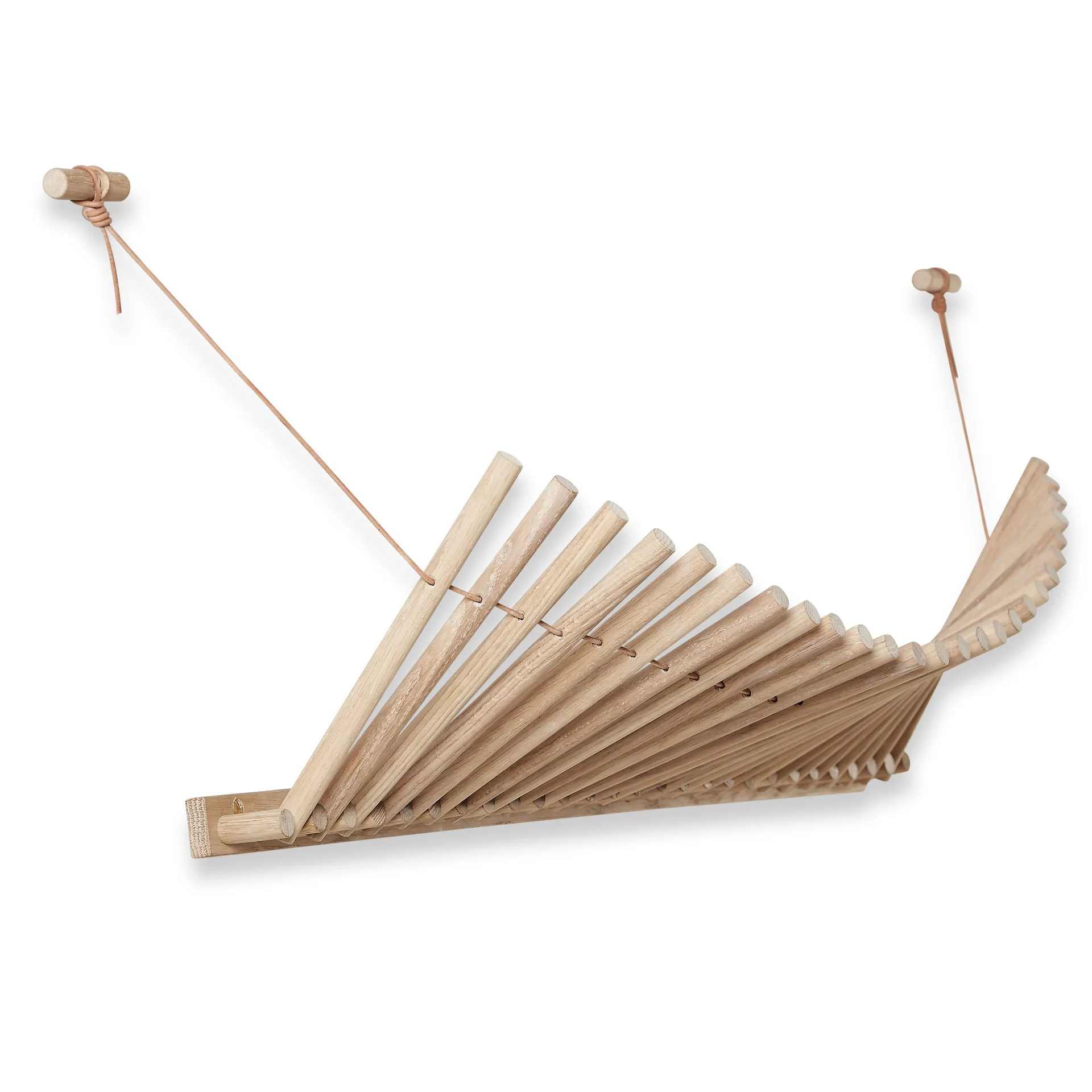 Knaegt klesknagg, hvitpigmentert eik Woud