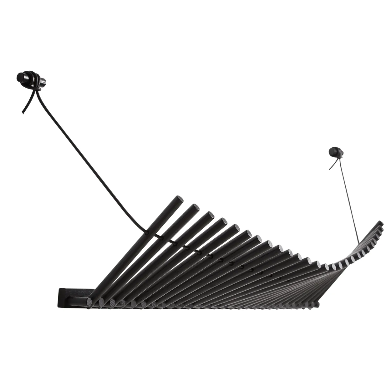 Woud Knaegt klesknagg svartmalt eik | Skandinavisk Design | Knagger & Knotter | Svart