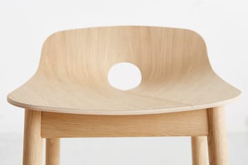 Mono barstol 65 cm - Hvitpigmentert eik - Woud